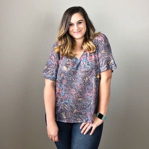 Nally & Millie Knit Multi - Color Sweater